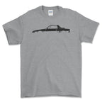 Fiat X1/9 Silhuet T-Shirt-Beklædning-Fiat-Garage Culture Shop- garage - man cave - merchandise