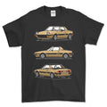 Fiat X1/9 T-Shirt-Beklædning-Fiat-Sort-S-Garage Culture Shop- garage - man cave - merchandise