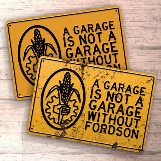 Fiatagri A Garage Is Not A Garage Without Fiatagri Skilte, Musemåtte, Dørmåtte-Skilte-Fiatagri-Garage Culture Shop- garage - man cave - merchandise