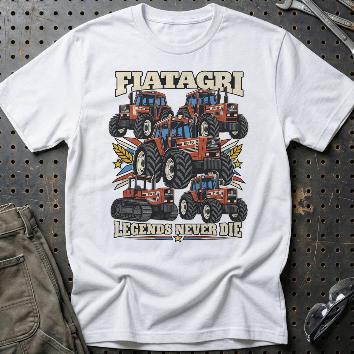 
Produktbillede af Fiatagri Legends Never Die T-Shirt
