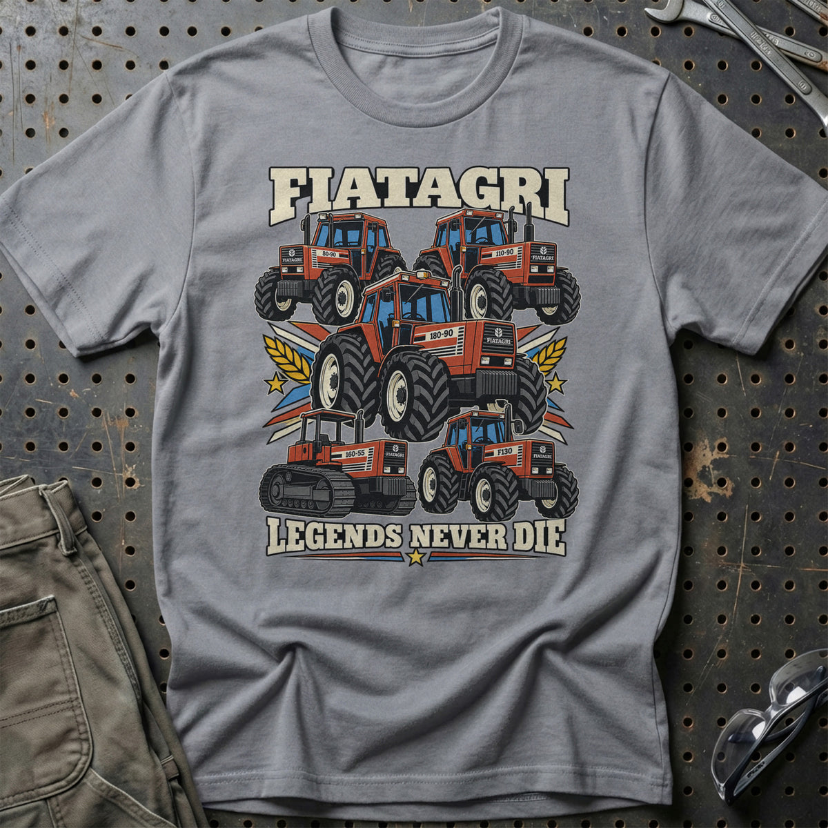 
Produktbillede af Fiatagri Legends Never Die T-Shirt