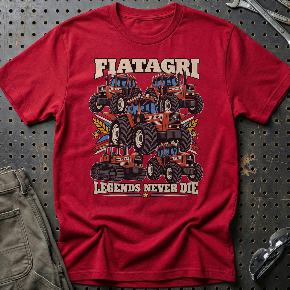 
Produktbillede af Fiatagri Legends Never Die T-Shirt