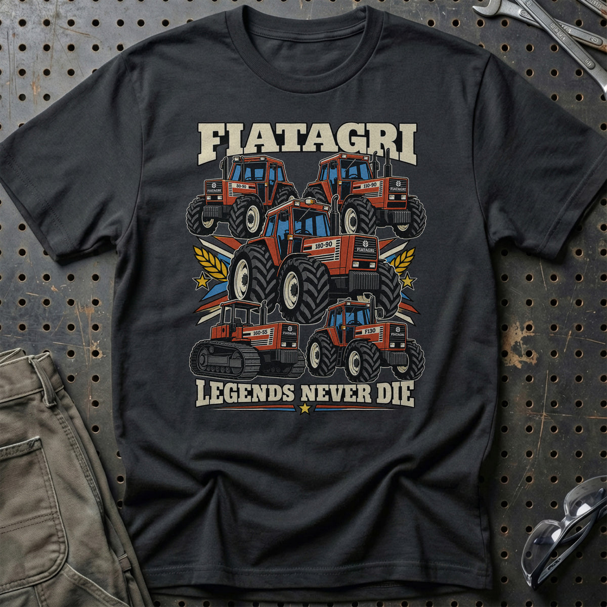 
Produktbillede af Fiatagri Legends Never Die T-Shirt