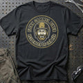 Flink Gammel Biker - Respekter de Grå Hår T-Shirt-Beklædning-Garage Culture-Sort-S-Garage Culture Shop- garage - man cave - merchandise