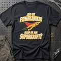 
Flymekaniker – Hvad er din superkraft? – Unisex T-Shirt – Sort