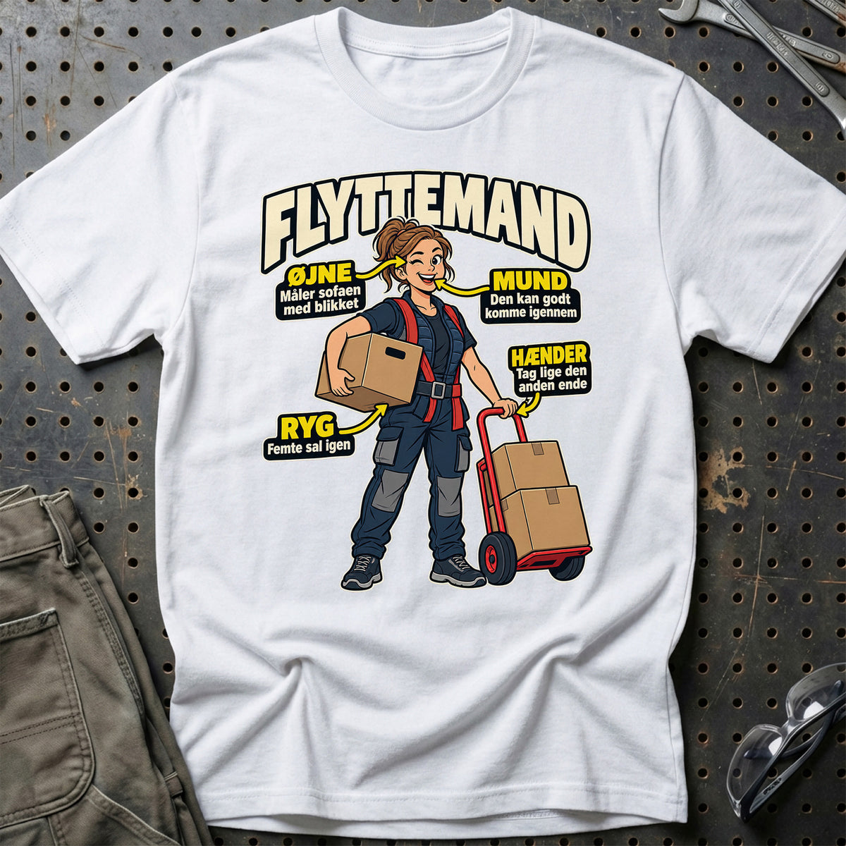 
Produktbillede af Flyttemand – Anatomi T-Shirt
