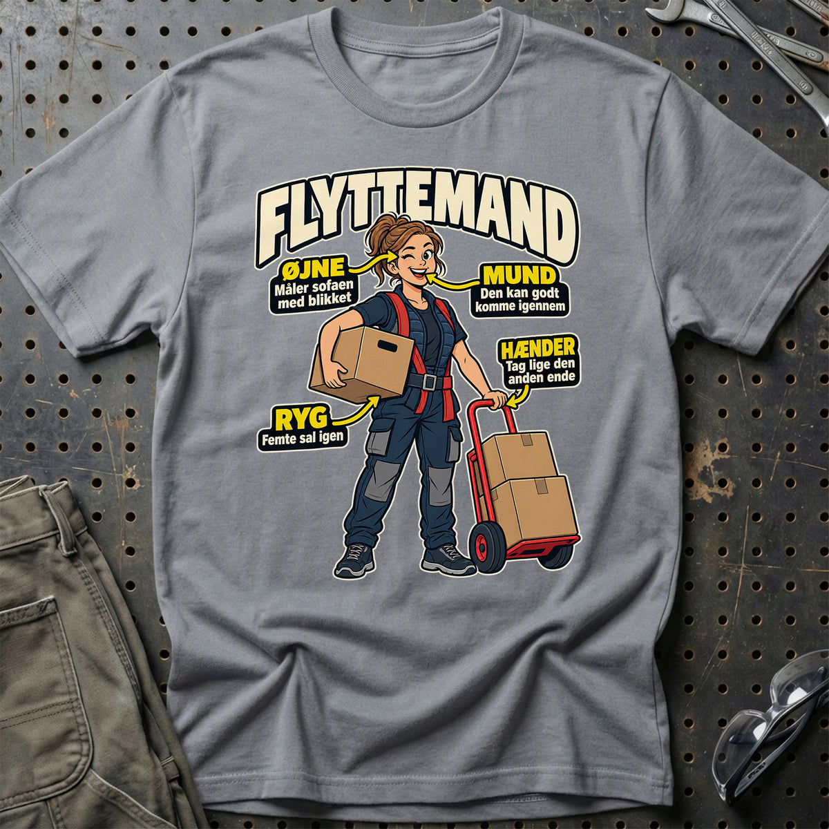 
Produktbillede af Flyttemand – Anatomi T-Shirt