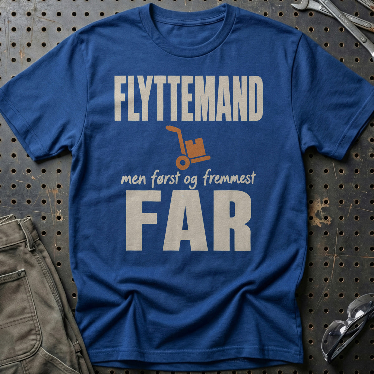 
Produktbillede af Flyttemand – Men Først Og Fremmest Far T-Shirt