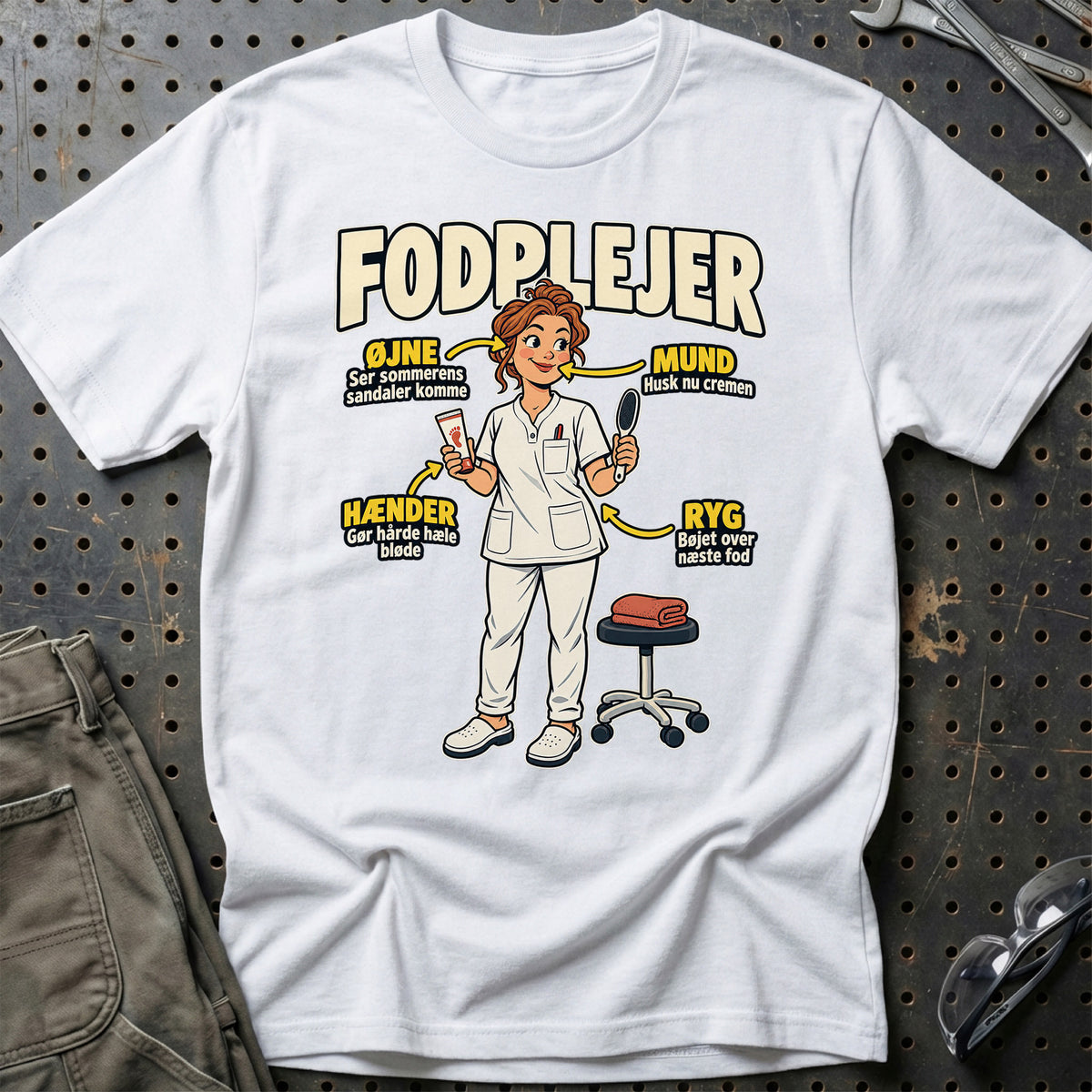 
Produktbillede af Fodplejer – Anatomi T-Shirt