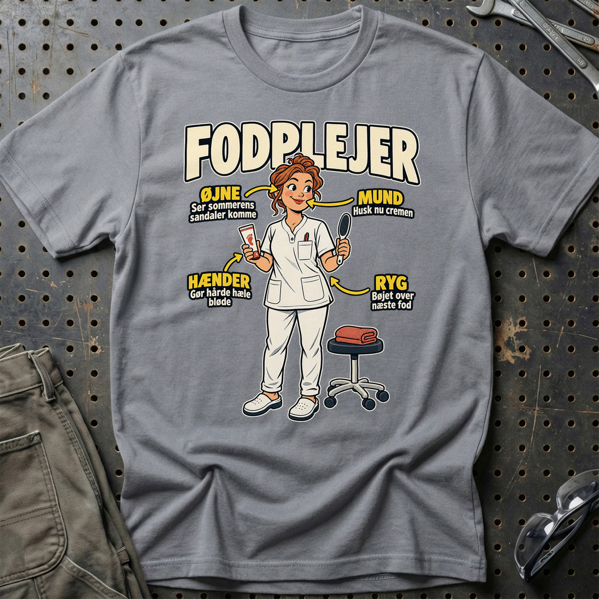 
Produktbillede af Fodplejer – Anatomi T-Shirt