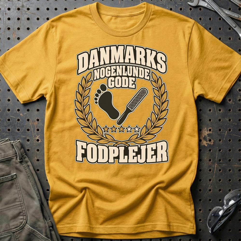
Produktbillede af Fodplejer – Danmarks Nogenlunde Gode T-Shirt
