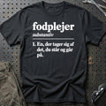 
Fodplejer – Definition T-Shirt – Sort