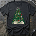 
Fodplejer – Julehygge – Unisex T-Shirt – Sort