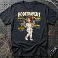 Fodterapeut – Anatomi T-Shirt – Sort