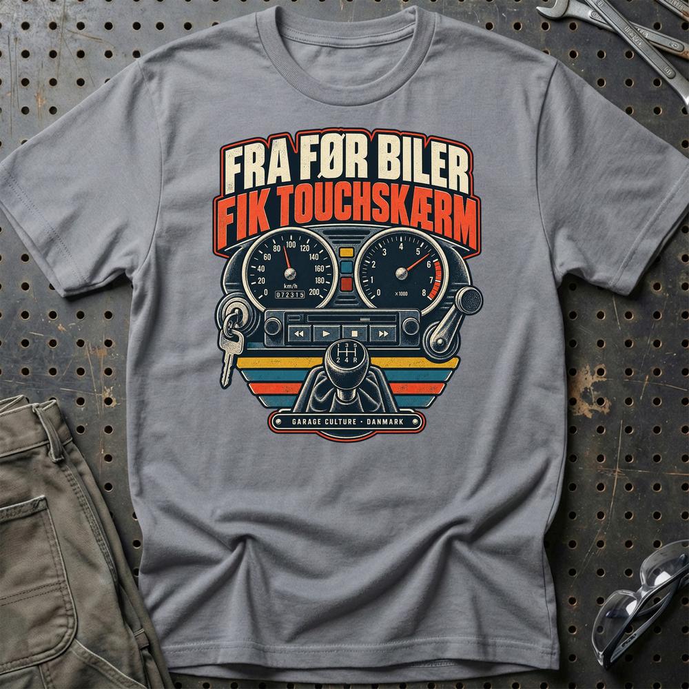 
Produktbillede af Før Biler Fik Touchskærm T-Shirt
