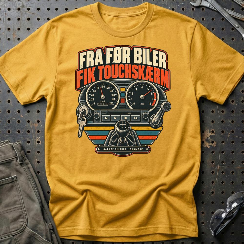 
Produktbillede af Før Biler Fik Touchskærm T-Shirt