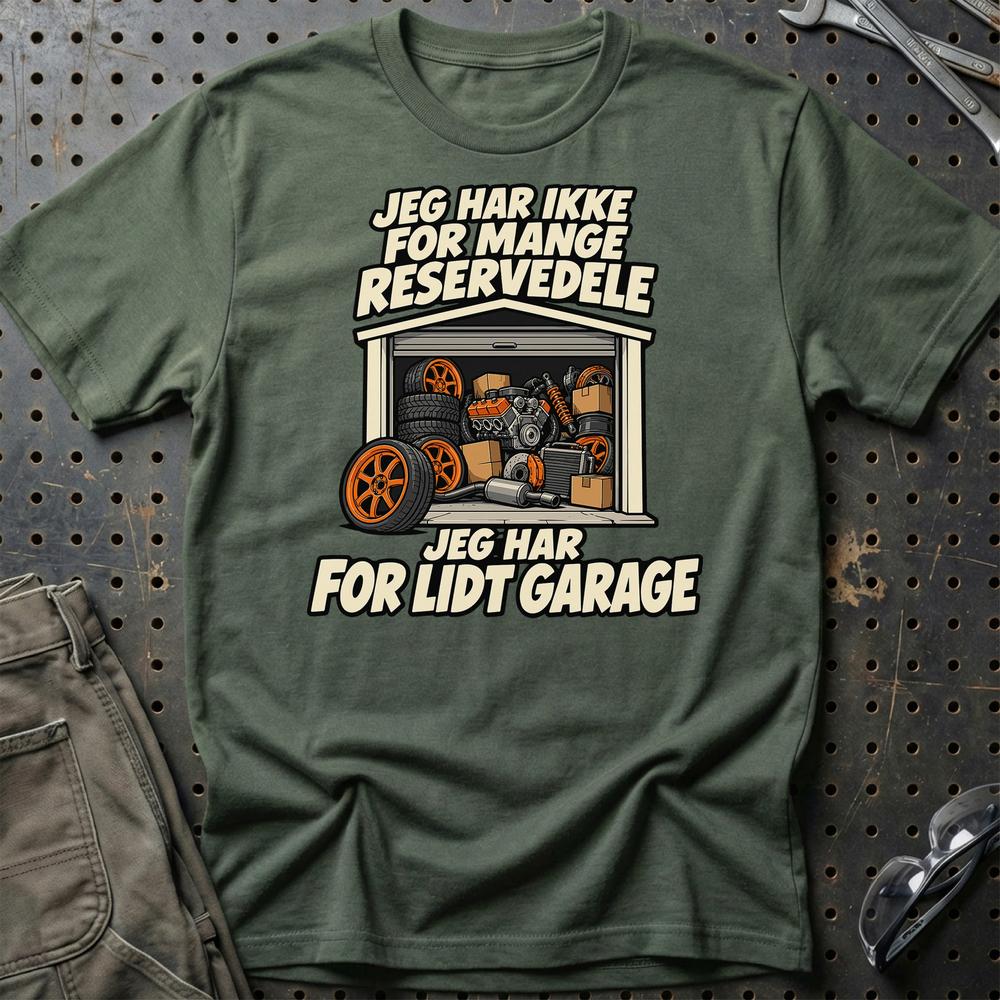 
Produktbillede af For Lidt Garage T-Shirt