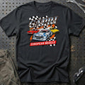 Ford Capri European Muscle Classic Car T-Shirt-Beklædning-Ford-Sort-S-Garage Culture Shop- garage - man cave - merchandise