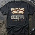 
Ford Custom 1949 – Custom Made for Cruisin’ T-Shirt – Sort