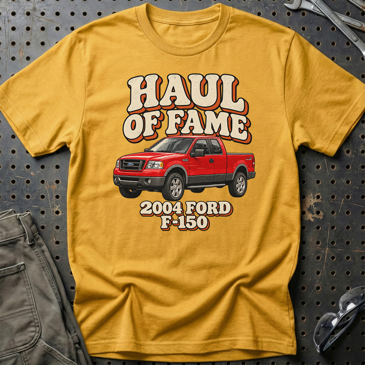 
Ford F-150 2004 – Haul of Fame T-Shirt – Guld