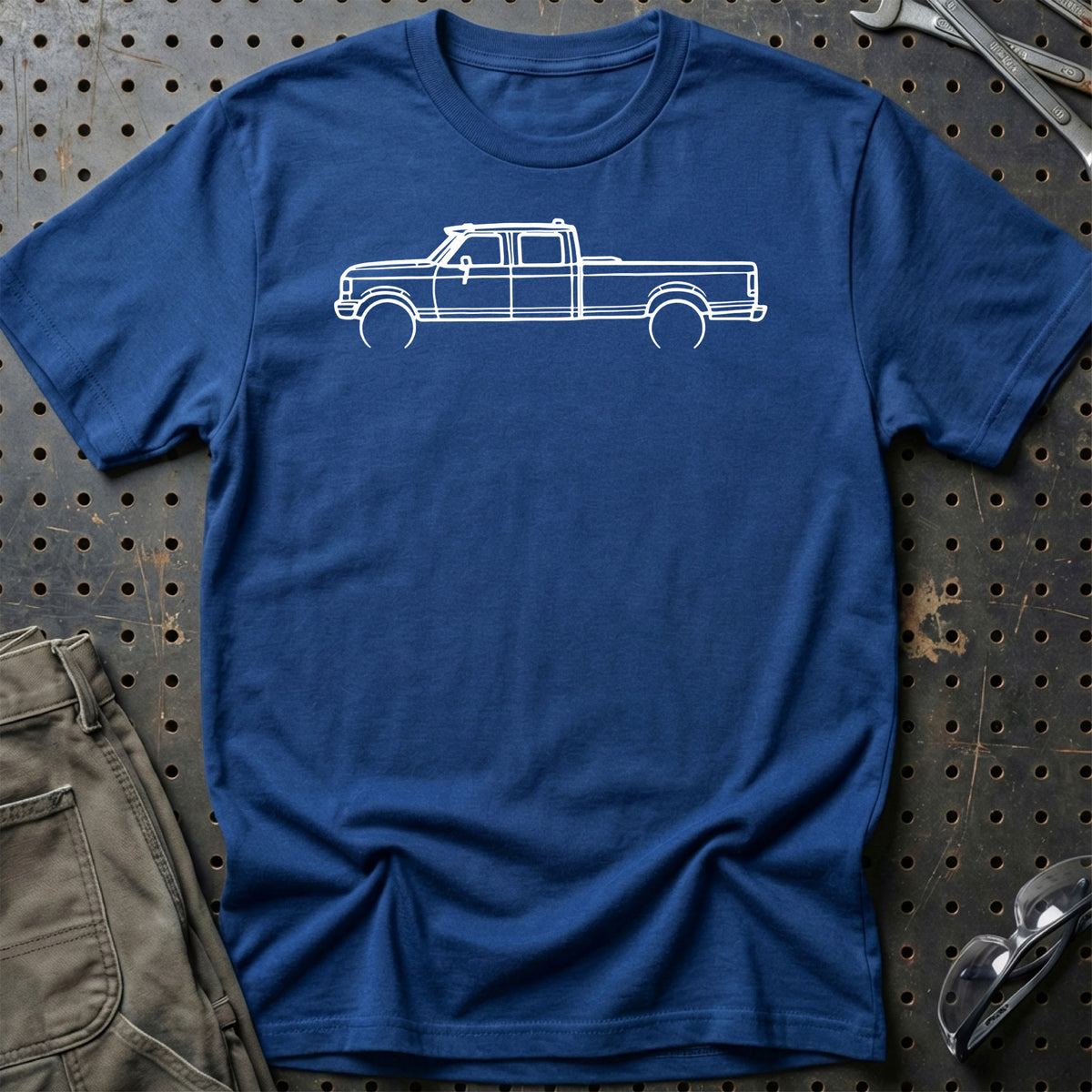 
Produktbillede af Ford F-350 1989 Outline T-Shirt