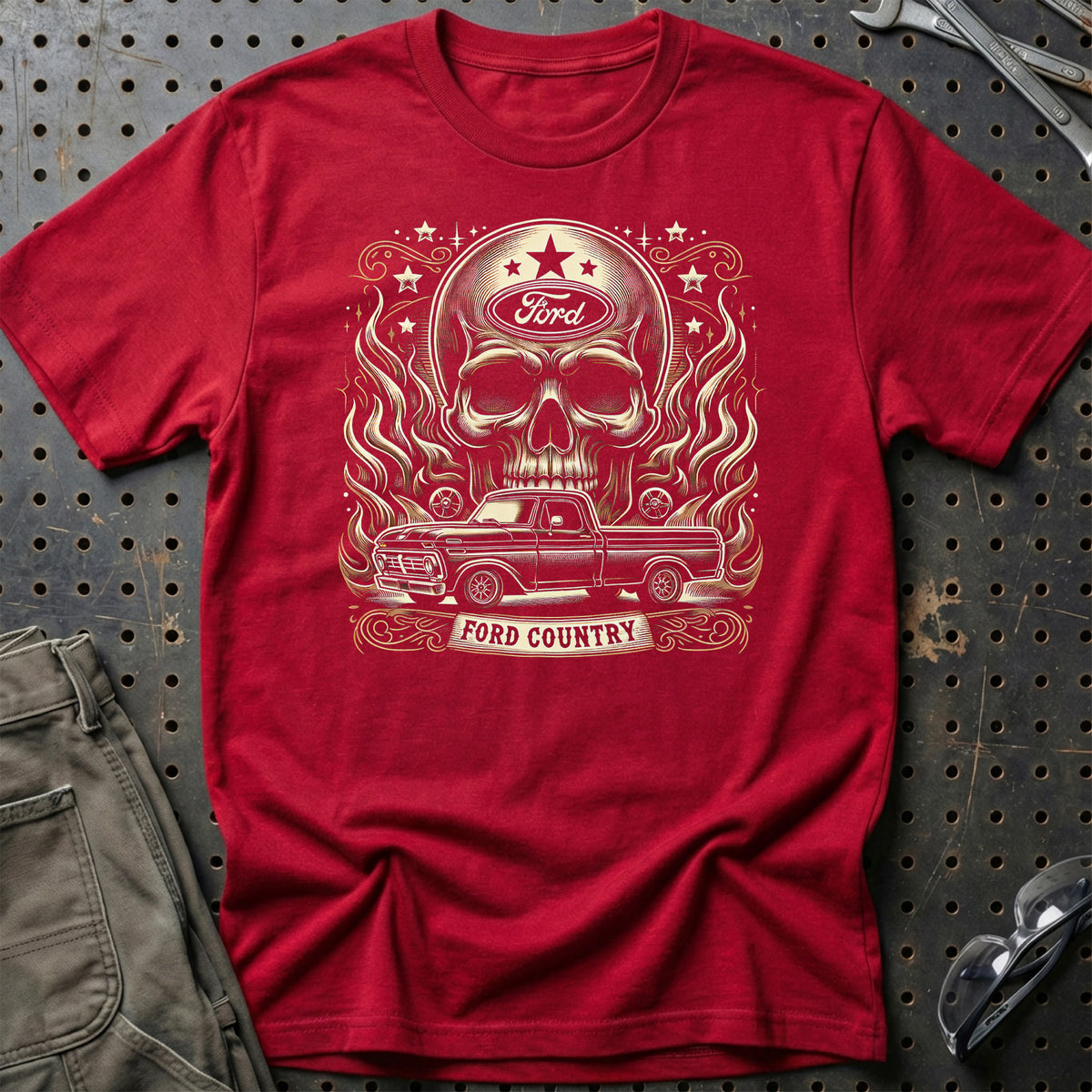 
Ford F - Ford Country T-Shirt – Rød