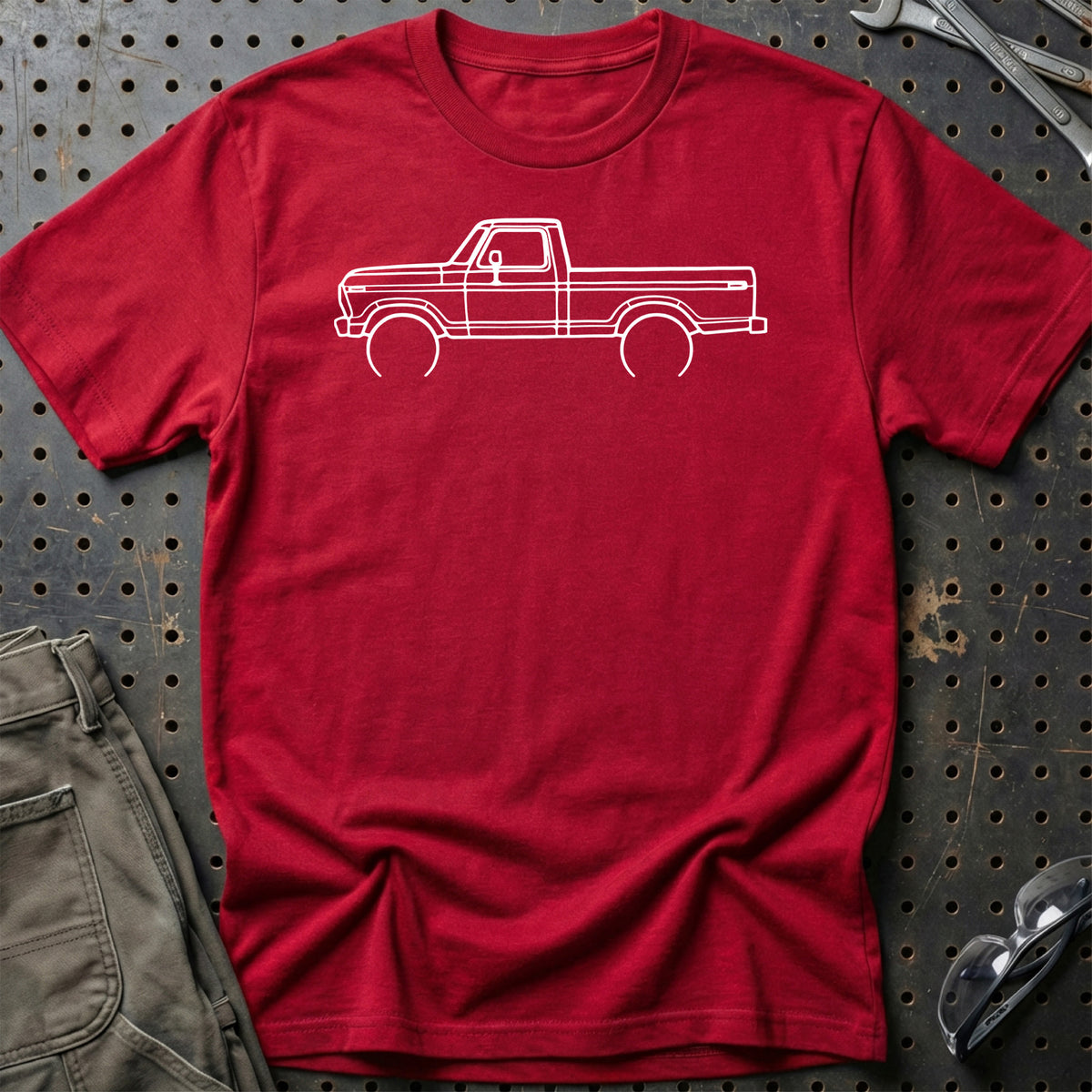 
Produktbillede af Ford F100 1978 Outline T-Shirt