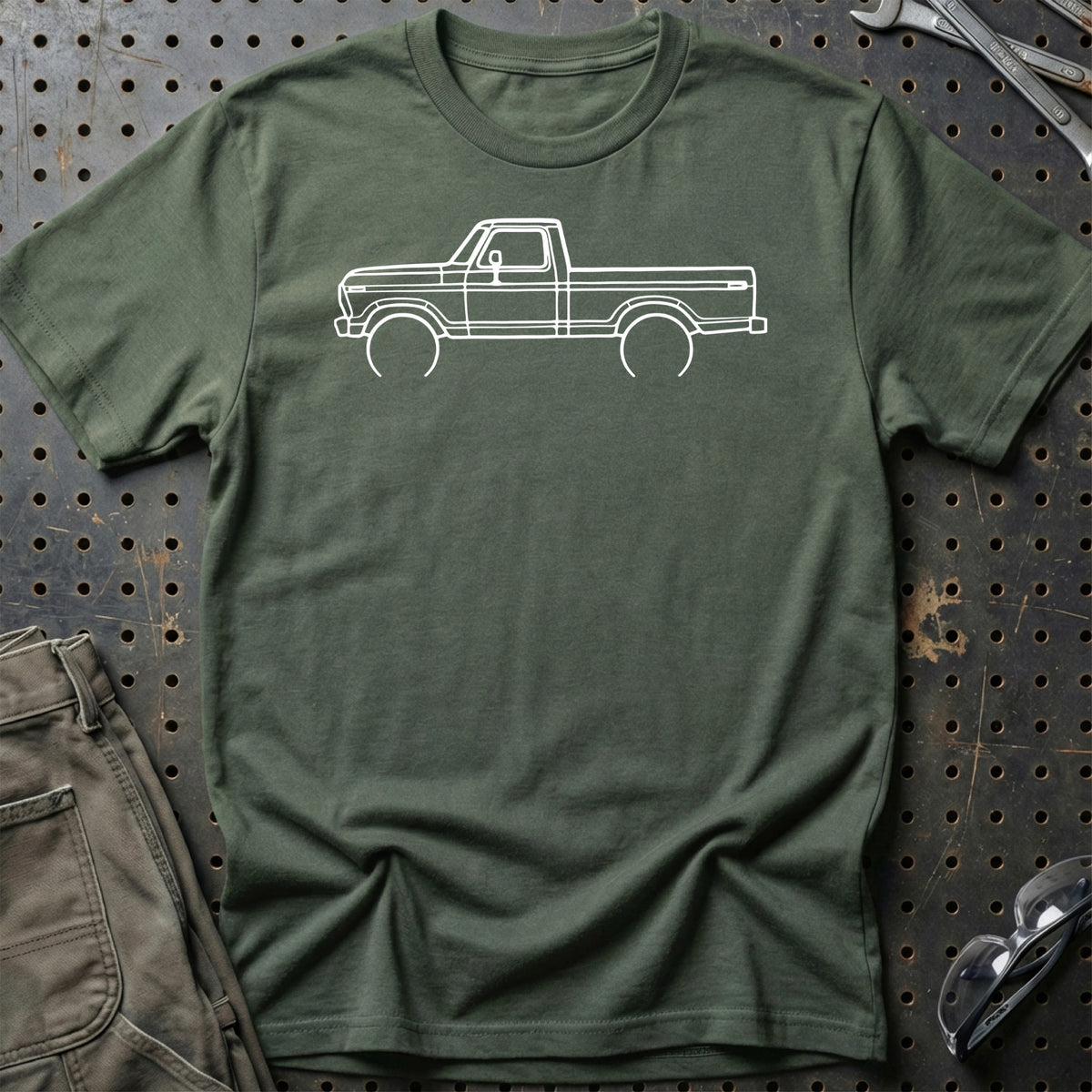 
Produktbillede af Ford F100 1978 Outline T-Shirt