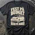 
Ford Fiesta V – Fest på budget regn på ruden – Unisex T-Shirt – Sort
