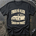 
Ford Focus II – Fokus på vejen tanker om frokost – Unisex T-Shirt – Sort