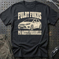 
Ford Focus III – Fuldt fokus på næste frikadelle – Unisex T-Shirt – Sort