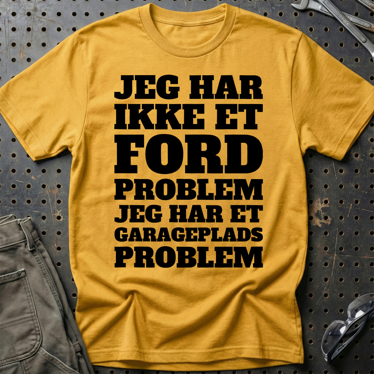 
Produktbillede af Ford – Jeg har et garageplads problem T-Shirt