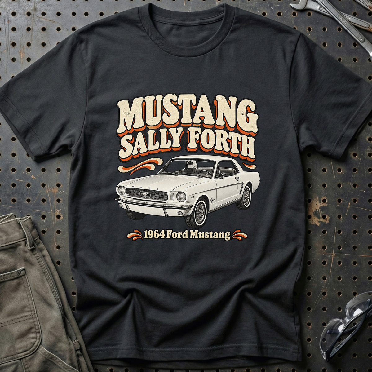 
Ford Mustang 1964 – Mustang Sally Forth T-Shirt – Sort