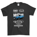 Ford Mustang 1969 T-Shirt-Beklædning-Ford-Sort-S-Garage Culture Shop- garage - man cave - merchandise