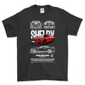 Ford Mustang GT500 T-Shirt-Beklædning-Ford-Sort-S-Garage Culture Shop- garage - man cave - merchandise
