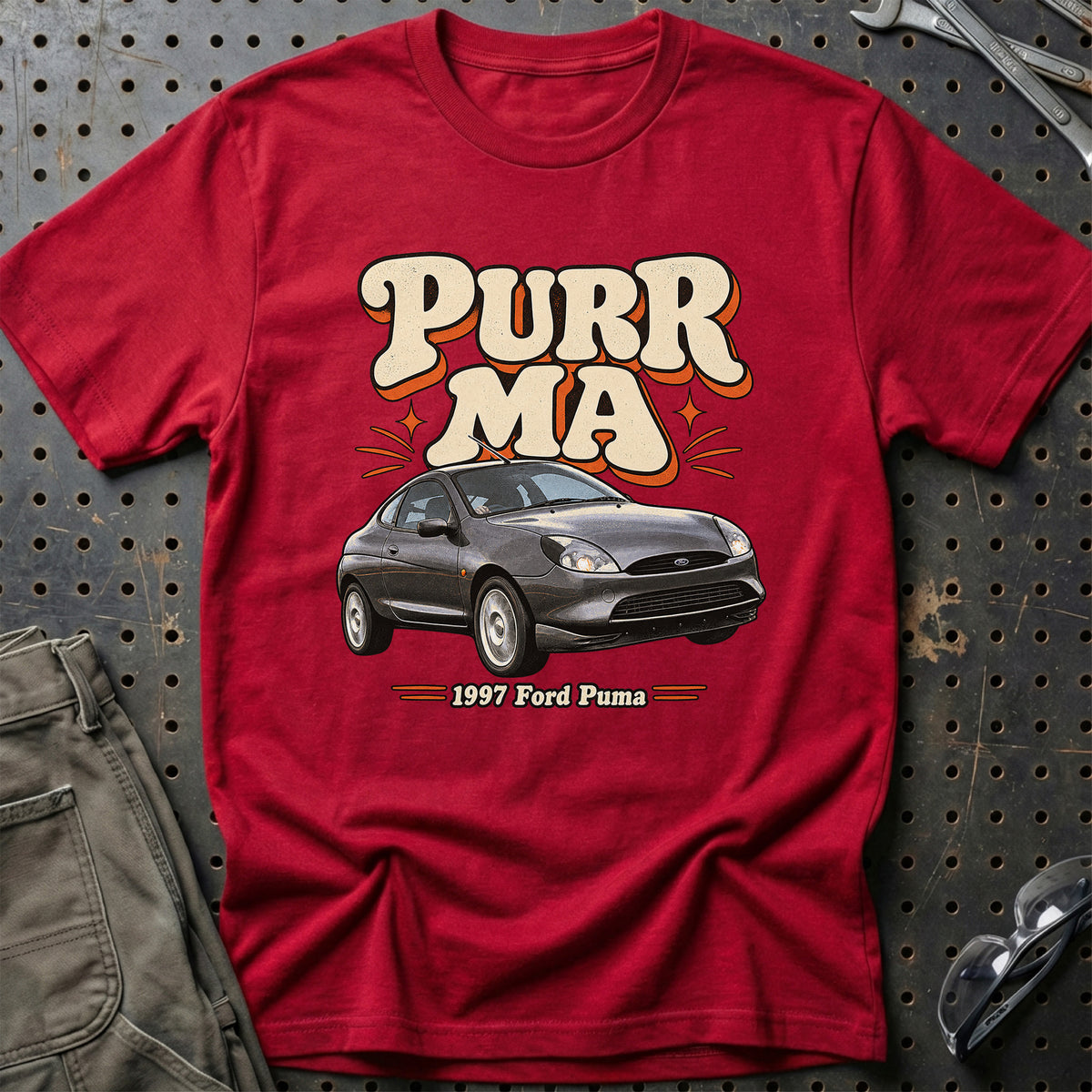 
Ford Puma 1997 – Purr Ma T-Shirt – Rød