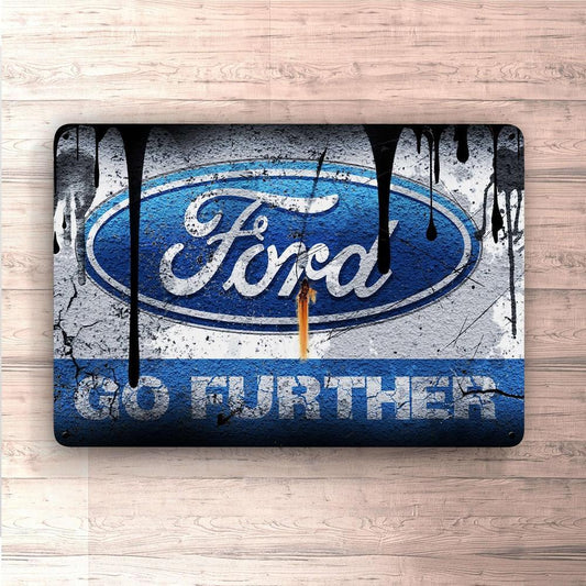 Ford Skilte, Musemåtte, Dørmåtte , Plakat-Skilte-Ford-Garage Culture Shop- garage - man cave - merchandise