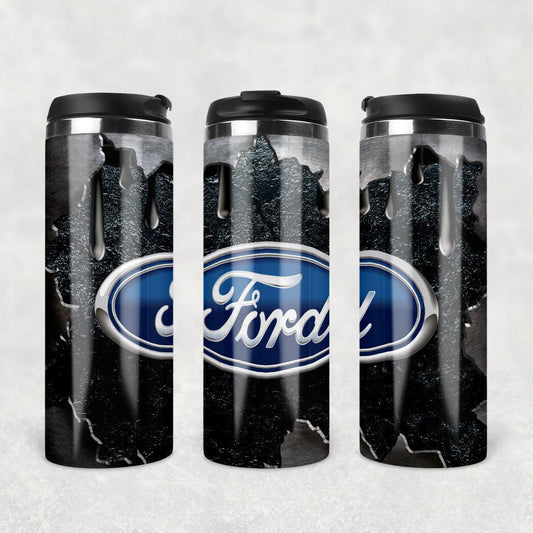 Ford Termokrus Tumbler Rustfrit Stål-Krus-Ford-Garage Culture Shop- garage - man cave - merchandise