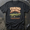 
Ford Torino GT Convertible 1970 – Torino and Chill T-Shirt – Sort