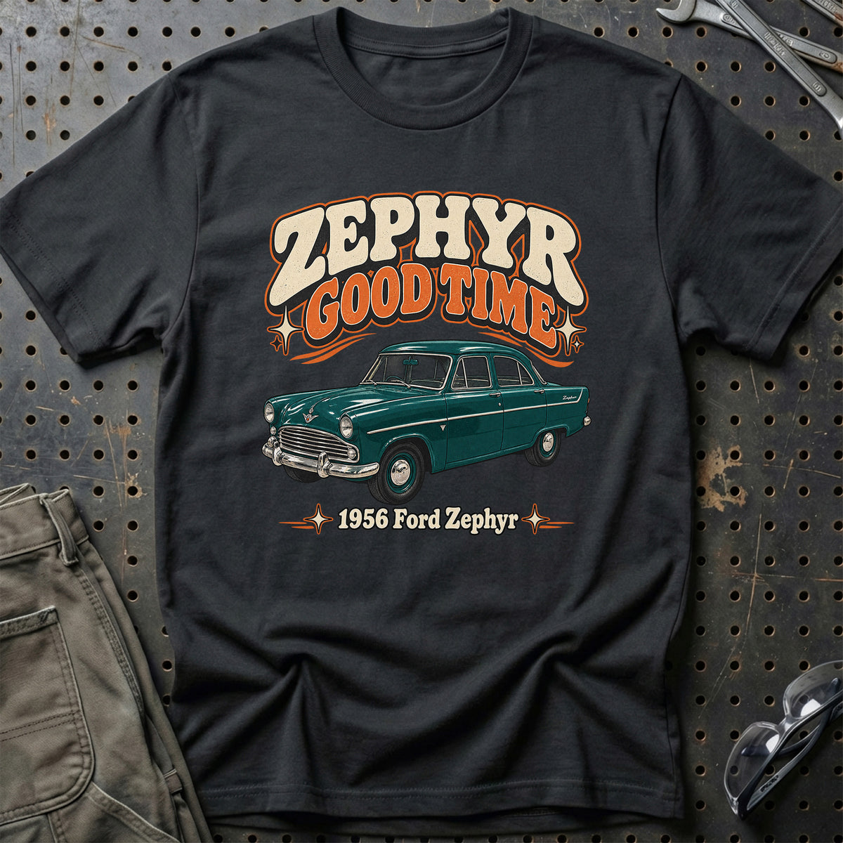
Ford Zephyr 1956 – Zephyr Good Time T-Shirt – Sort