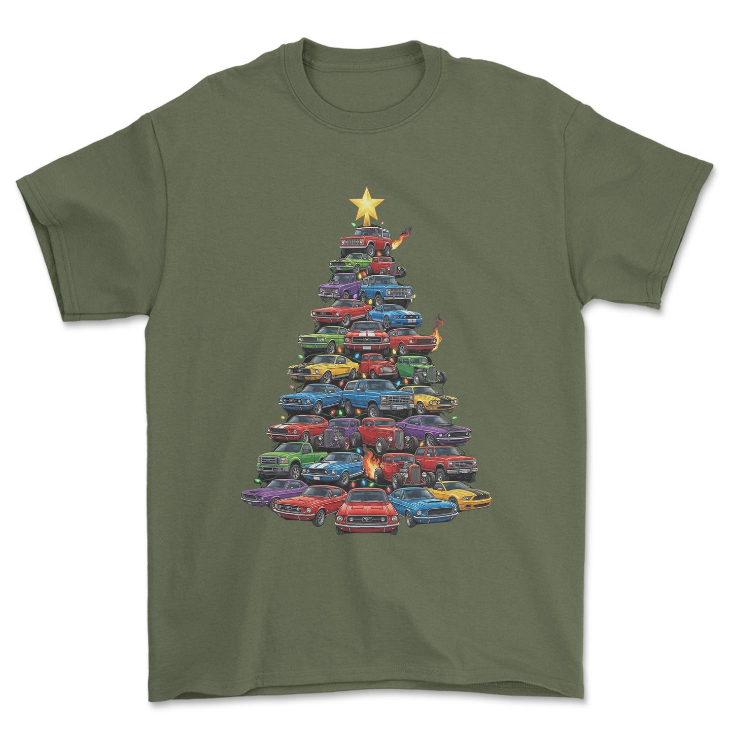 Ford Juletræ Christmas Tree - Unisex T-Shirt