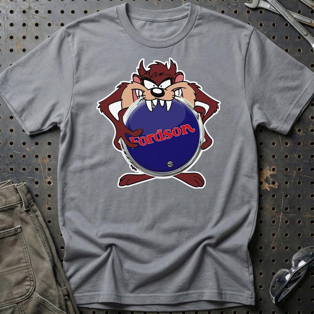 Fordson TAZ T-Shirt-Beklædning-Fordson-Grå Sport-S-Garage Culture Shop- garage - man cave - merchandise