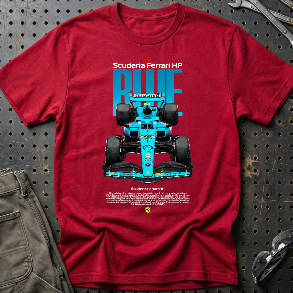 
Formula 1 Scuderia Ferrari T-Shirt – Rød