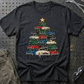 
Frazer Juletræ Christmas Tree Unisex T-Shirt – Sort – print foran