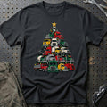
Freightliner Juletræ Christmas Tree Unisex T-Shirt – Sort – print foran