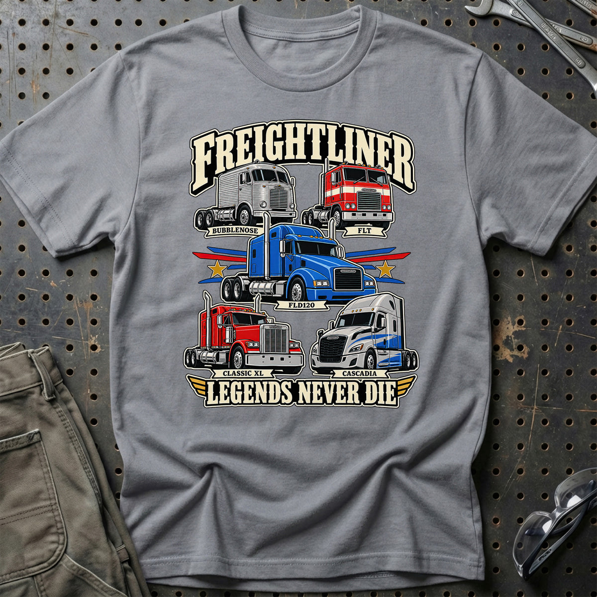
Produktbillede af Freightliner Legends Never Die T-Shirt