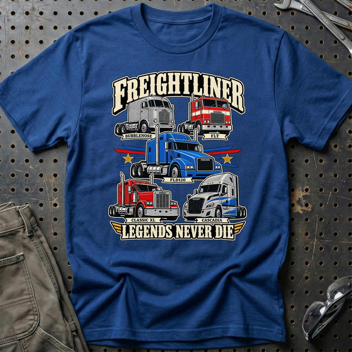 
Produktbillede af Freightliner Legends Never Die T-Shirt