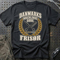 Frisør – Danmarks Nogenlunde Gode T-Shirt-Beklædning-Garage Culture-Sort-S-Garage Culture Shop- garage - man cave - merchandise