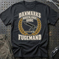 Fugemand – Danmarks Nogenlunde Gode T-Shirt-Beklædning-Garage Culture-Sort-S-Garage Culture Shop- garage - man cave - merchandise