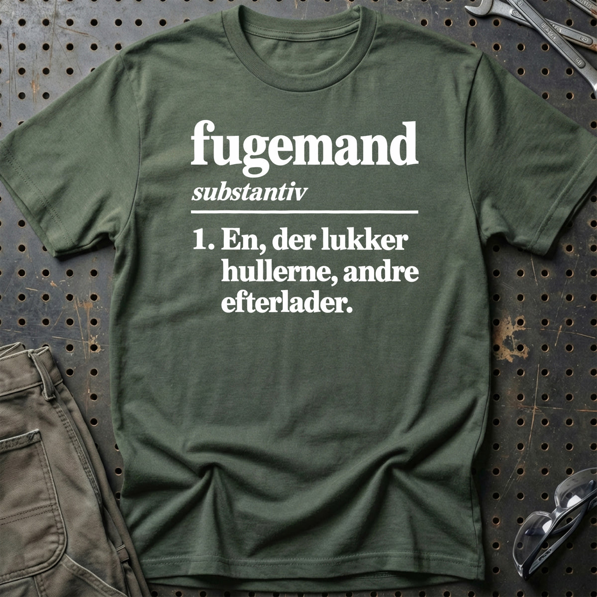 
Fugemand – Definition T-Shirt – Grøn Militær